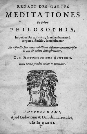 Lot 1763, Auction  125, Descartes, René, Meditationes de Prima Philosophia. Frankfurt, Erben J. Beyers, 1679