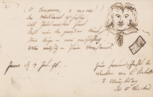 Lot 2050, Auction  125, Stammbuch, des Mediziners Georg A. Benjamin Schweikert