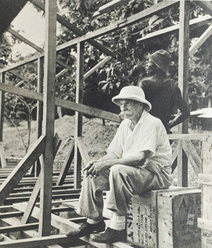 Lot 2075, Auction  125, Schweitzer, Albert, Photographie mit Widmung. 1953