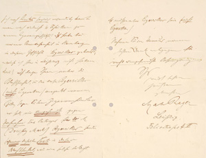 Lot 2177, Auction  125, Reger, Max, Brief aus Leipzig. 1907