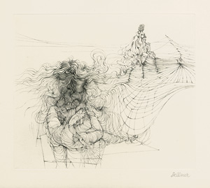 Lot 3027, Auction  125, Grall, Alex und Bellmer, Hans, Die Zeichnungen von Hans Bellmer. Berlin, Propyläen, 1969. - Vorzugsausgabe mit signierter Original-Radierung