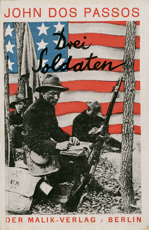 Lot 3078, Auction  125, Dos Passos, John, Drei Soldaten. Berlin, Malik, 1922. - Umschlag von J. Heartfield