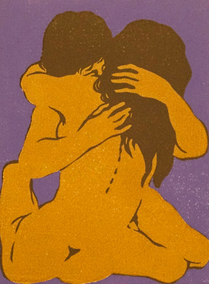 Lot 3158, Auction  125, Hohe Lied Salomos, Das und Prüssen, Eduard, In der Übertragung von Martin Luther. Mit 6 Farbholzschnitten von E. Prüssen. Köln, Donkey-Press, 1991. - 40 Exemplare