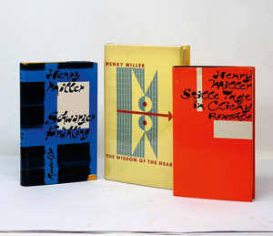 Lot 3250, Auction  125, Miller, Henry, Zwei Werke. Reinbek, Rowohlt, 1960-1968. - Widmungsexemplare. Beigabe