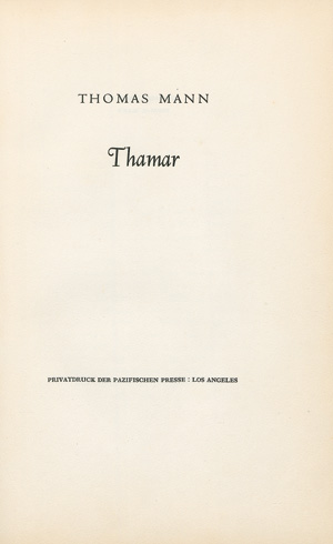 Lot 3283, Auction  125, Pazifische Presse, Sieben Bände der Reihe in Vorzugsausgaben. Angeles, Pazifische Presse, 1942-1944