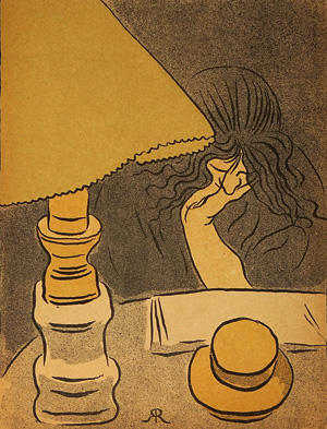 Lot 3310, Auction  125, Revue blanche, La und Rippl-Rónai, Jozsef - Illustr., Tome VII. No. 34. Août 1894