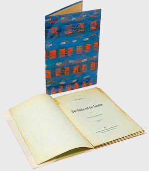 Lot 3344, Auction  125, Linke, Oskar, Der Knabe mit der Leuchte. Berlin, Der Verlag deutscher Phantasten, 1894. - Widmungsexemplar