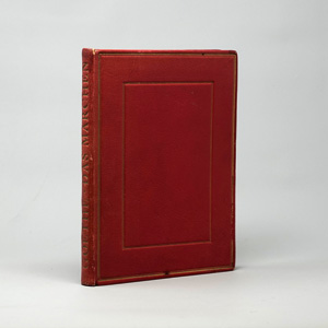 Lot 3357, Auction  125, Goethe, Johann Wolfgang von, Das Maerchen. Wien und Hellerau, Avalun, 1922. - Im prächtigen rotem Ganzlederband
