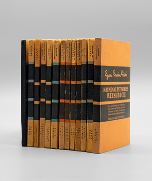 Lot 3373, Auction  125, Trautner, Eduard, Berichte aus der Wirklichkeit. Band 1-6 (alles Erschienene). Berlin, Die Schmiede, 1927. - Mit Widmungsexemplar von E. E. Kisch