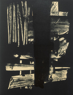 Lot 3397, Auction  125, Vingtième siècle, Nouvelle serie. No. 13. Paris 1959. - Mit einer Original-Farblithographie von Soulages