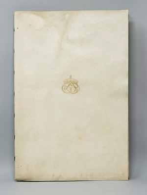 Lot 3403, Auction  125, Voss, Johann Heinrich und Ernst-Ludwig-Presse, Luise. Der Idylle ursprüngliche Gestalt. Darmstadt, Ernst-Ludwig-Presse, 1927. Eines von 150 Exemplaren