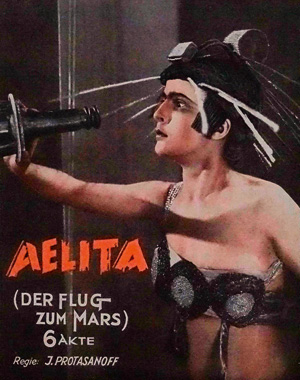 Lot 3454, Auction  125, Aelita (Der Flug zum Mars), Programmheft. Berlin, Lloyd-Kinofilms, ca. 1925