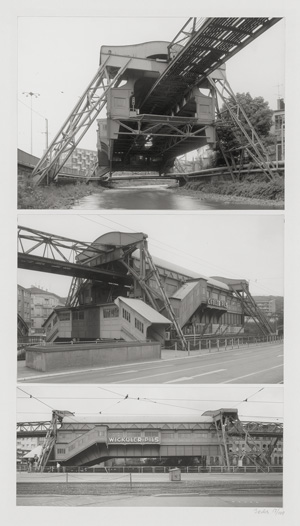 Lot 4091, Auction  125, Becher, Bernd and Hilla, Schwebebahn-Bahnhof, Werther Brücke, Wuppertal