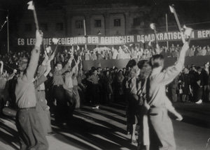 Lot 4141, Auction  125, Hensky, Herbert, Rally after the founding of the GDR, Oct. 11, 1949