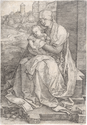 Lot 5065, Auction  125, Dürer, Albrecht, Maria mit dem Kind an der Mauer