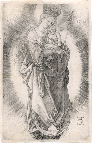 Lot 5066, Auction  125, Dürer, Albrecht, Maria mit Zepter und Sternenkrone