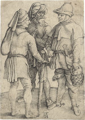 Lot 5071, Auction  125, Dürer, Albrecht, Die drei Bauern
