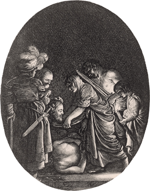 Lot 5111, Auction  125, Goudt, Hendrik, Die Enthauptung des hl. Johannes
