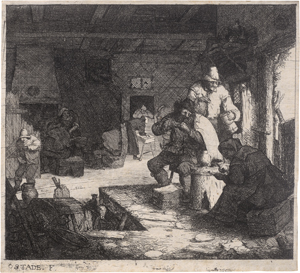Lot 5170, Auction  125, Ostade, Adriaen van - Nachfolge, Die Raucher in der Kneipe