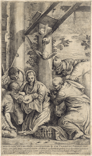 Lot 5177, Auction  125, Piccioni, Matteo, Die Anbetung der Hirten