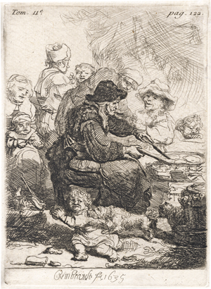 Lot 5192, Auction  125, Rembrandt Harmensz. van Rijn, Die Pfannkuchenbäckerin