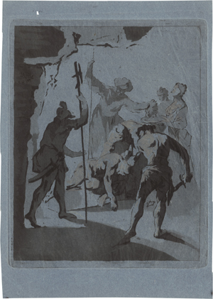 Lot 5294, Auction  125, Österreichisch, um 1780. Salome empfängt das Haupt Johannes des Täufers