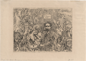 Lot 5340, Auction  125, Ensor, James, Démons me turlupinant