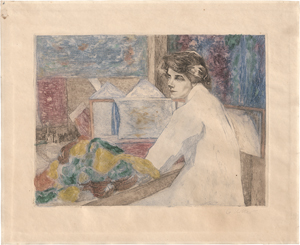 Lot 5428, Auction  125, Hiller, Leonore, Im Atelier