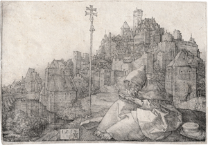 Lot 5530, Auction  125, Dürer, Albrecht, Der hl. Antonius vor der Stadt