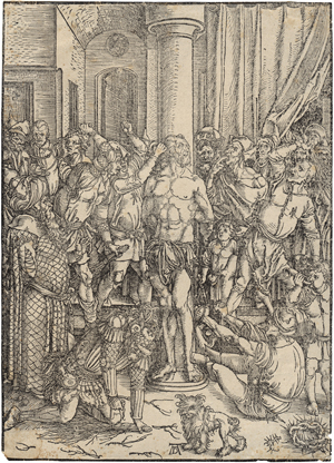 Lot 5538, Auction  125, Dürer, Albrecht, Die Geißelung Christi