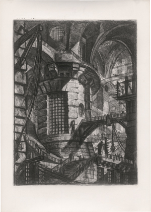 Lot 5649, Auction  125, Piranesi, Giovanni Battista, Carceri: 8 Blatt