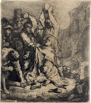 Lot 5666, Auction  125, Rembrandt Harmensz. van Rijn, Die Steinigung des hl. Stephanus