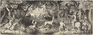 Lot 5695, Auction  125, Serwouters, Pieter, Die Jagdszenen