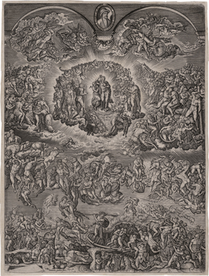 Lot 5714, Auction  125, Wierix, Johannes, Das Jüngste Gericht