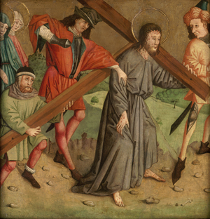 Lot 6002, Auction  125, Niedersächsischer Meister, 1466. Die Kreuztragung Christi