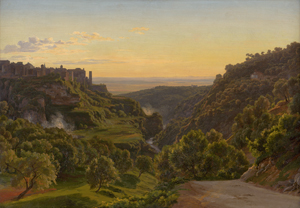 Lot 6054, Auction  125, Bünsow, Joachim Ludwig Heinrich Daniel, Blick auf Tivoli und das Tal des Aniene