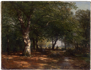 Lot 6164, Auction  125, Flickel, Paul, Buchenwald bei Prerow