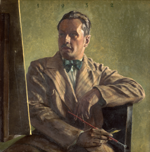 Lot 6211, Auction  125, Frank, Hans, Maler vor der Staffelei (Selbstbildnis oder Bildnis des Zwillingsbruders)