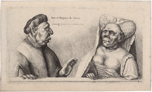 Lot 6512, Auction  125, Hollar, Wenzel, Die Hässliche Herzogin (Rex et Regina de Tunis)