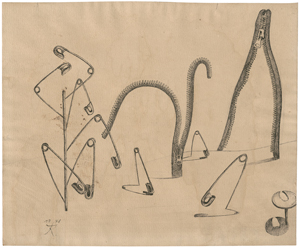 Lot 6558, Auction  125, Köthe, Fritz, Tanz der Sicherheitsnadeln mit den Reissverschlüssen