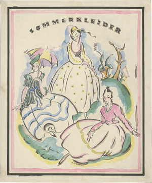 Lot 6625, Auction  125, Rágóczy, Joachim, Sommerkleider