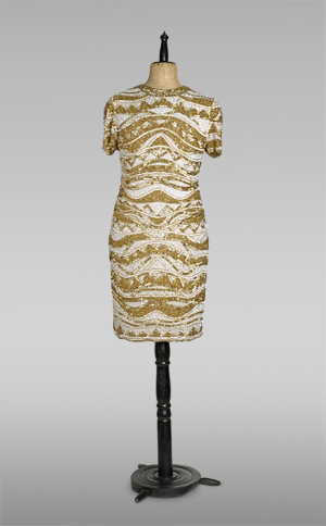 Lot 6667, Auction  125, Oleg Cassini, Paillettenkleid