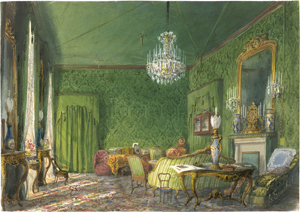 Lot 6874, Auction  125, Trachel, Hercule, Zimmer der Zarin Alexandra Fjodorowna in der Villa Avigdor in Nizza