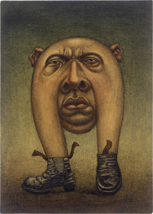 Lot 7054, Auction  125, Löwy, Leopold, Kopf mit Beinen