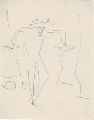 Lot 7060, Auction  125, Kirchner, Ernst Ludwig, Tellerjongleur
