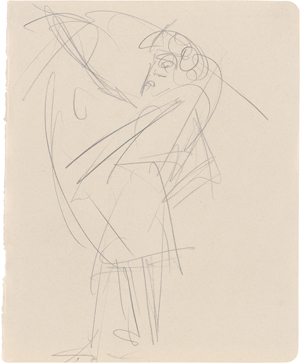 Lot 7062, Auction  125, Kirchner, Ernst Ludwig, Beim Mähen