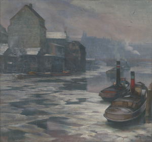 Lot 7080, Auction  125, Heinrich, Otto, An der Fischerbrücke in Alt-Berlin