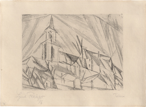 Lot 7126, Auction  125, Feininger, Lyonel, Teltow, 1