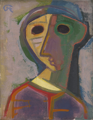 Lot 7220, Auction  125, Hofer, Karl, Kopf (Doppelportrait)