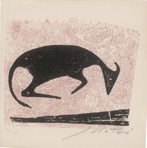 Lot 7235, Auction  125, Mataré, Ewald, Liegende Kuh (nach rechts)